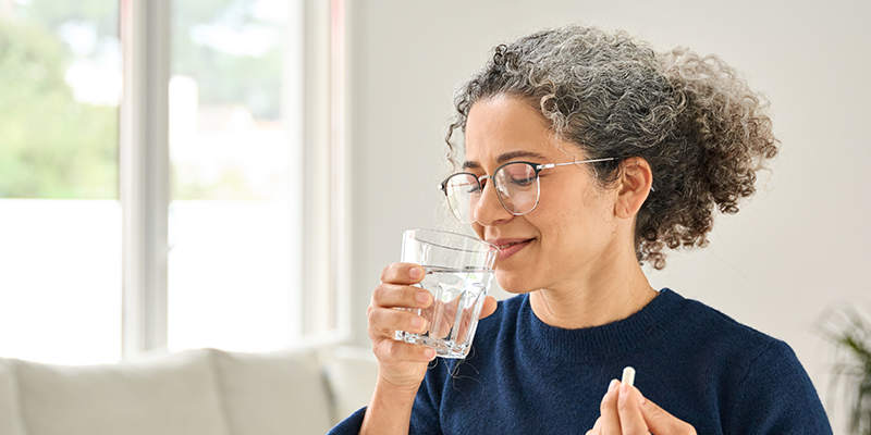 Terapia hormonal en la menopausia.