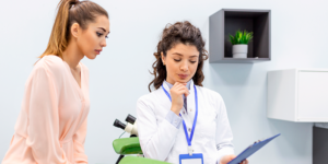 Resultados esperados de la prueba de Papanicolaou.